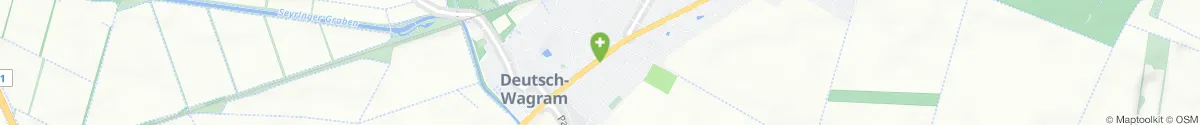Kartendarstellung des Standorts für Engel-Apotheke in 2232 Deutsch-Wagram
